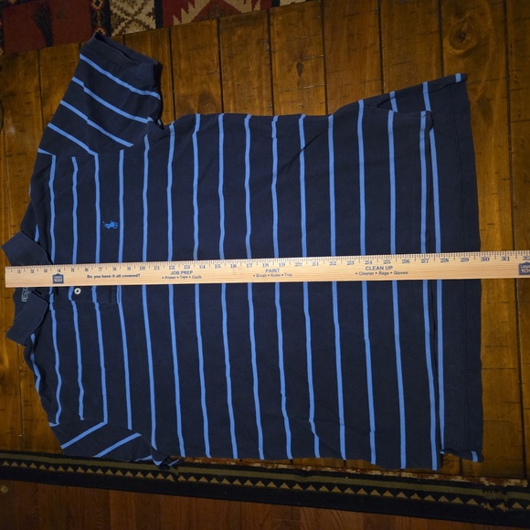 POLO RALPH LAUREN Men’s BLUE POLO SHIRT SIZE L, Nice Looking! Classic and Classy - Picture 7 of 9